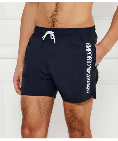 

Пляжные шорты Regular fit Emporio Armani, синий