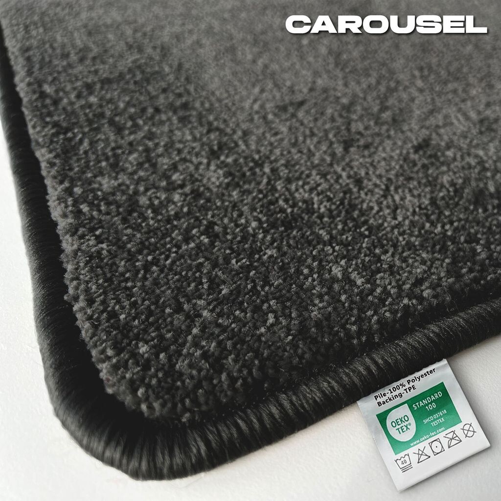 

Коврик для ванной Carousel Черный Ширина: 100 см, Длина: 350 см Floordirekt