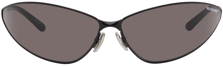 

Черные солнцезащитные очки Razor Cat Balenciaga, цвет Black
