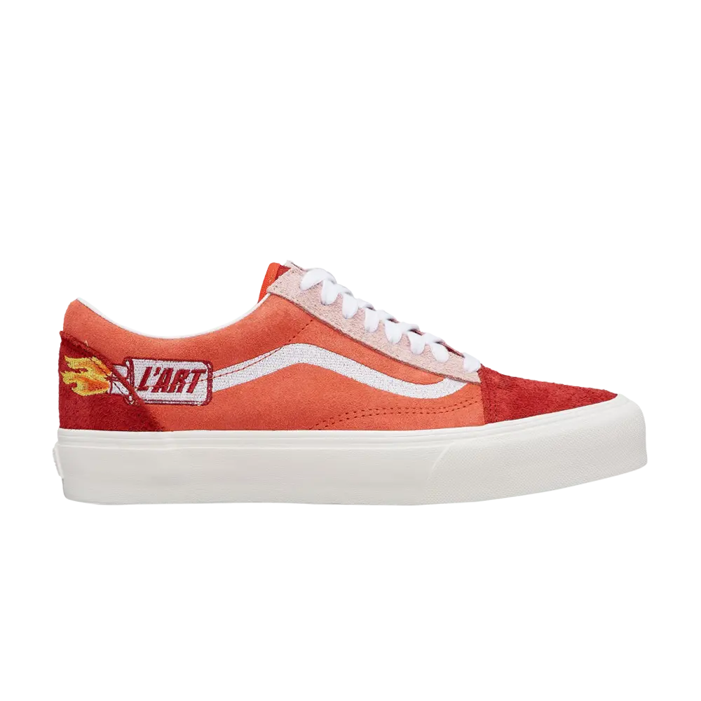 Ботинки KAR L'Art de L'Automobile x Old Skool VLT LX Vans, красный