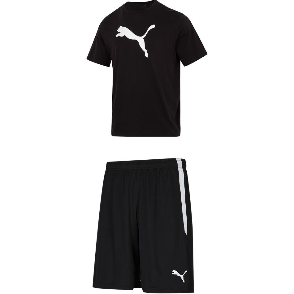 

Спортивный мужской костюм HOOPS X LAFRANCE, повседневный, черный Puma, черный