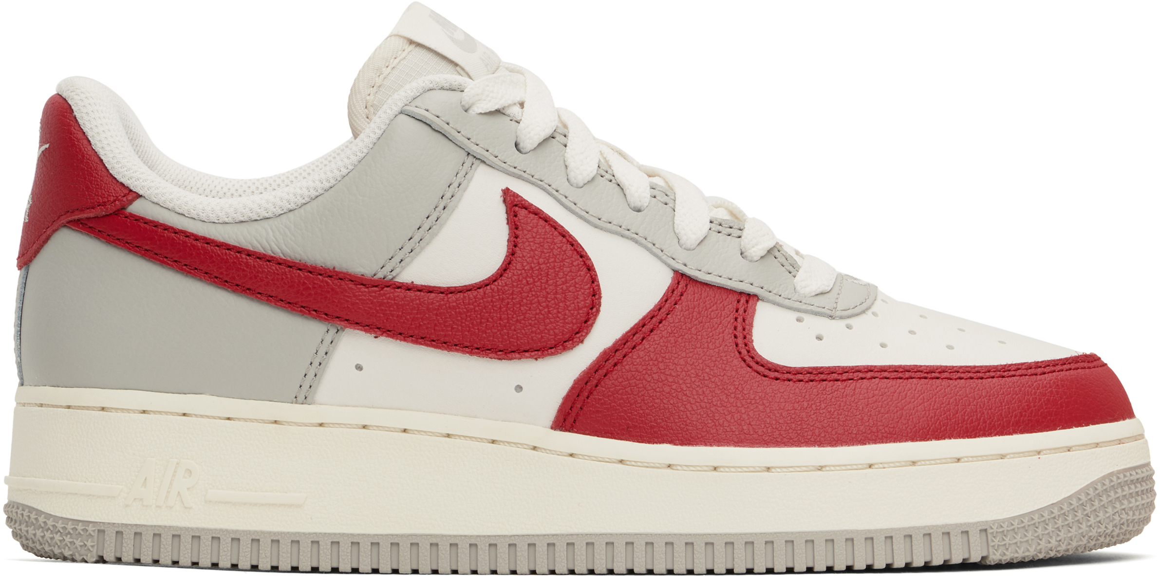 

Кроссовки Air Force 1 '07 LV8 красного и серого цвета Nike, Красный, Кроссовки Air Force 1 '07 LV8 красного и серого цвета Nike