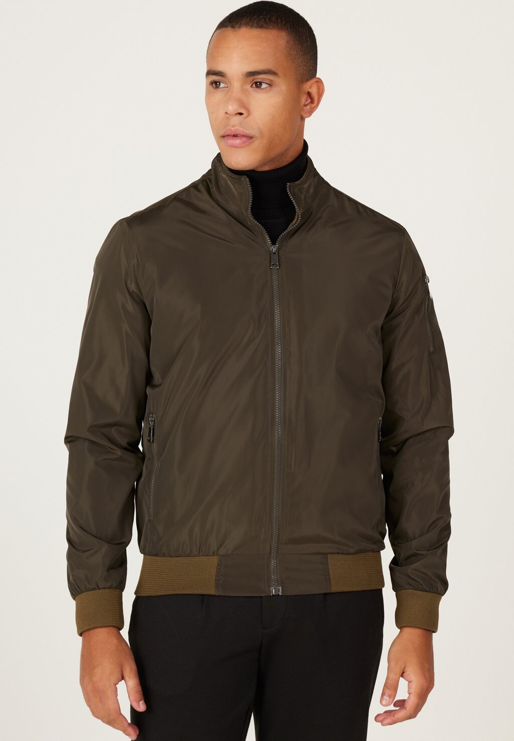 

Демисезонная куртка AC&CO / ALTINYILDIZ CLASSICS, цвет khaki