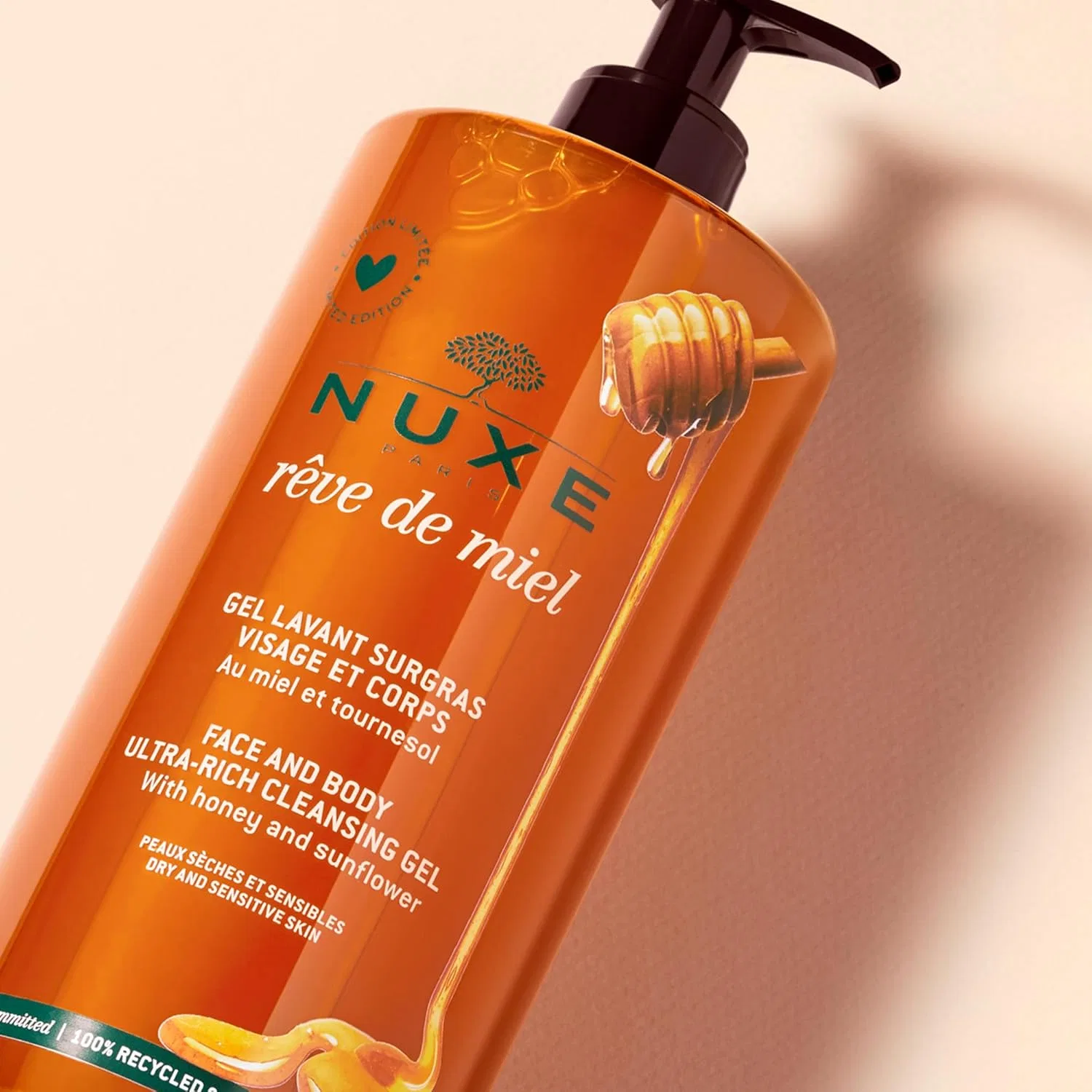 Гель для умывания Nuxe Reve de Miel 750 мл Nuxe — фото 4