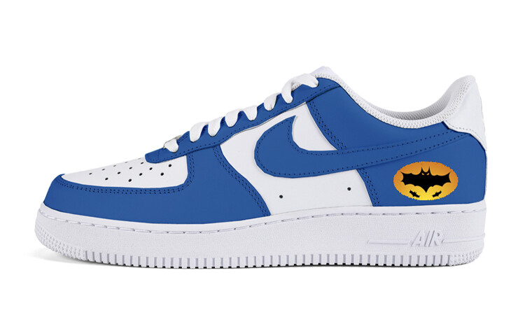 

Кроссовки Nike Air Force 1 Skateboarding Shoes Men Low-top Blue, синий