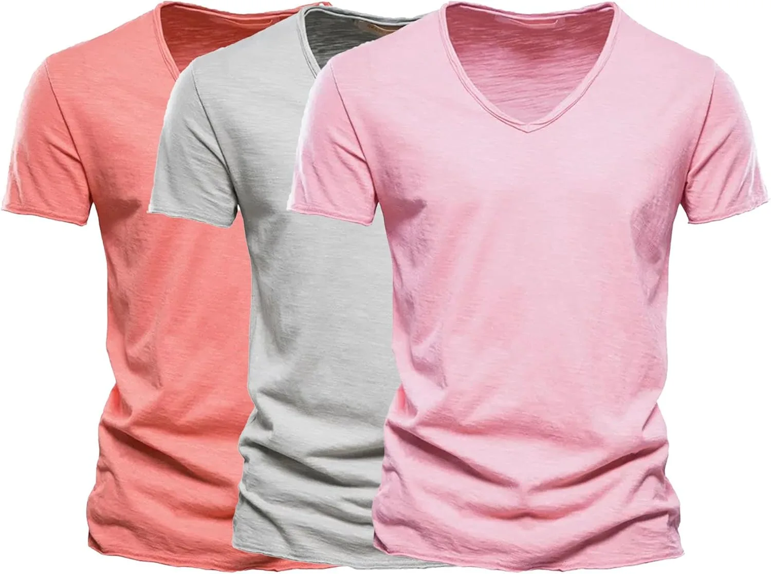 

Мужская футболка с коротким рукавом, Casual, Cotton, Crew/V-Neck DGHM-JLMY