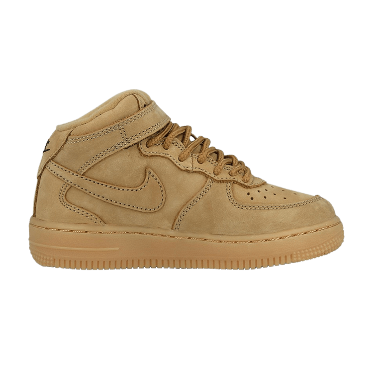 

Кроссовки Nike Air Force 1 Mid LV8 PS 'Flax', желто-коричневый