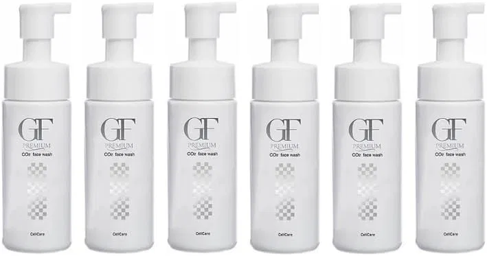 Пенка для умывания CellCare GF Premium Carbonated Facial Cleansing Foam, Aiz, набор 6 шт., 150 мл