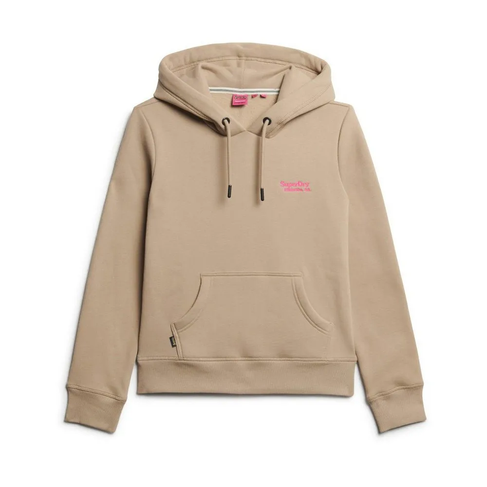 

Худи Superdry Essential Logo, бежевый