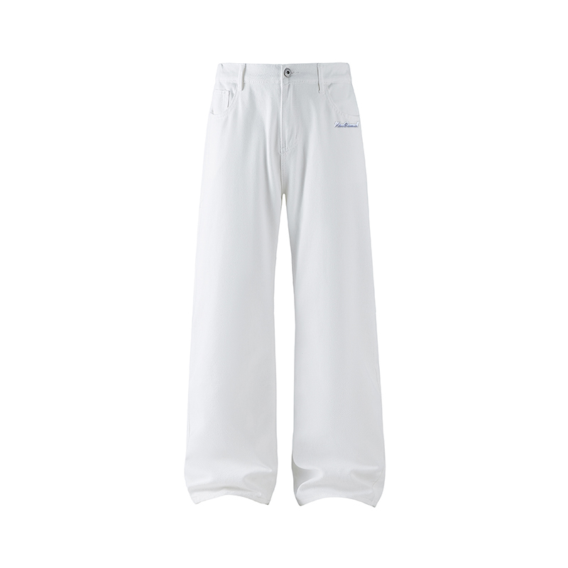 

Джинсы мужские белые Moderate Straight Fit VanCamel, белый