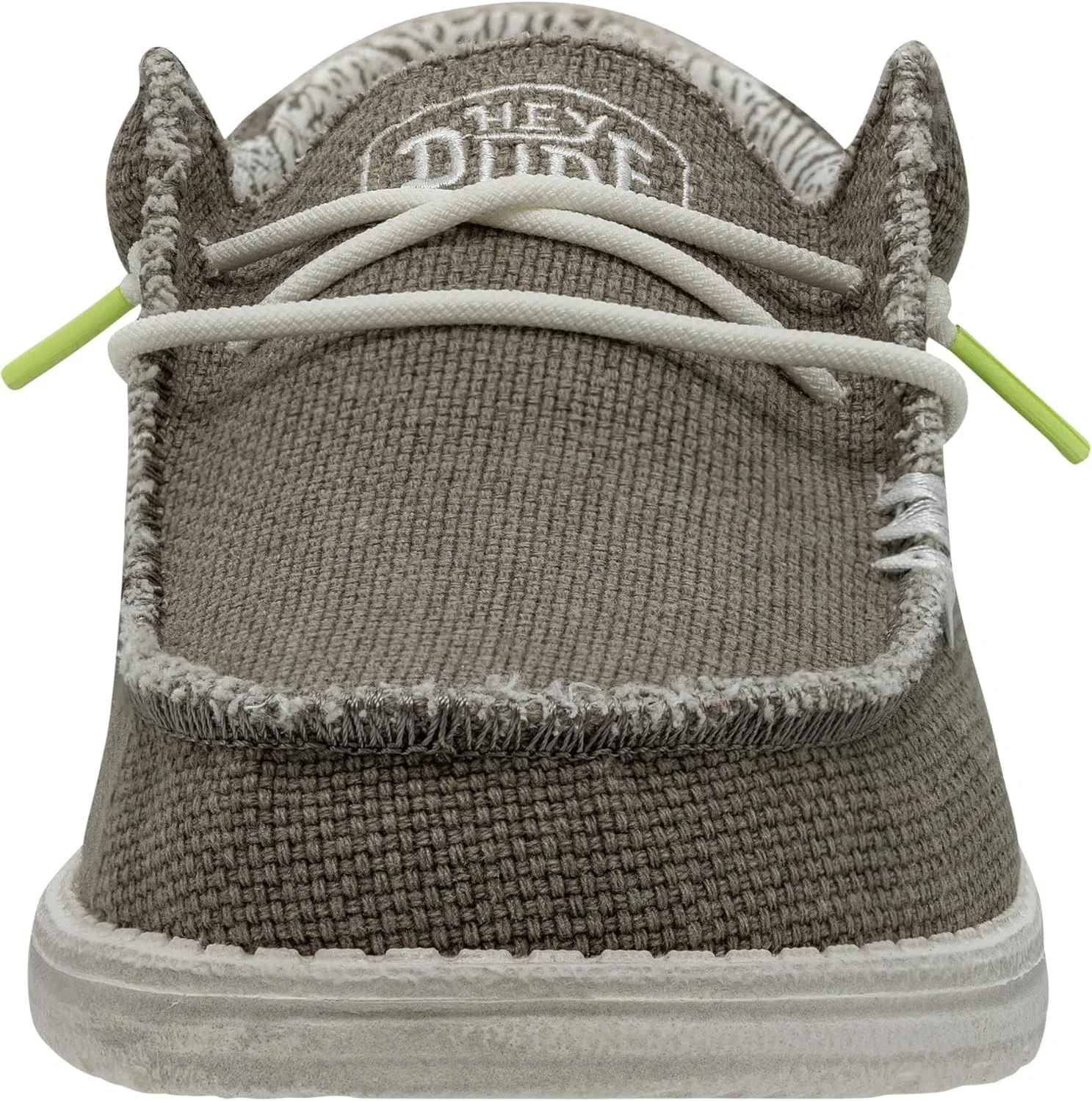 Кроссовки Hey Dude Wally Braided Trainers Marrone da Uomo 40003-2BS HEYDUDE, Brown — фото 4