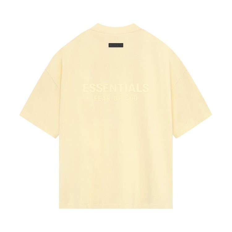 Футболка Fear Of God Essentials Fear of God Essentials V Neck 'Garden Yellow', желтый — фото 3