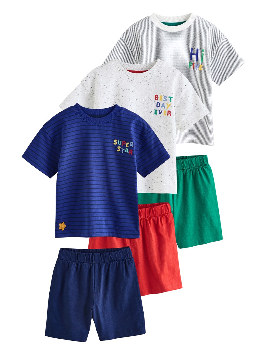 

Пижама Next, цвет marine blue/Navy/Off white