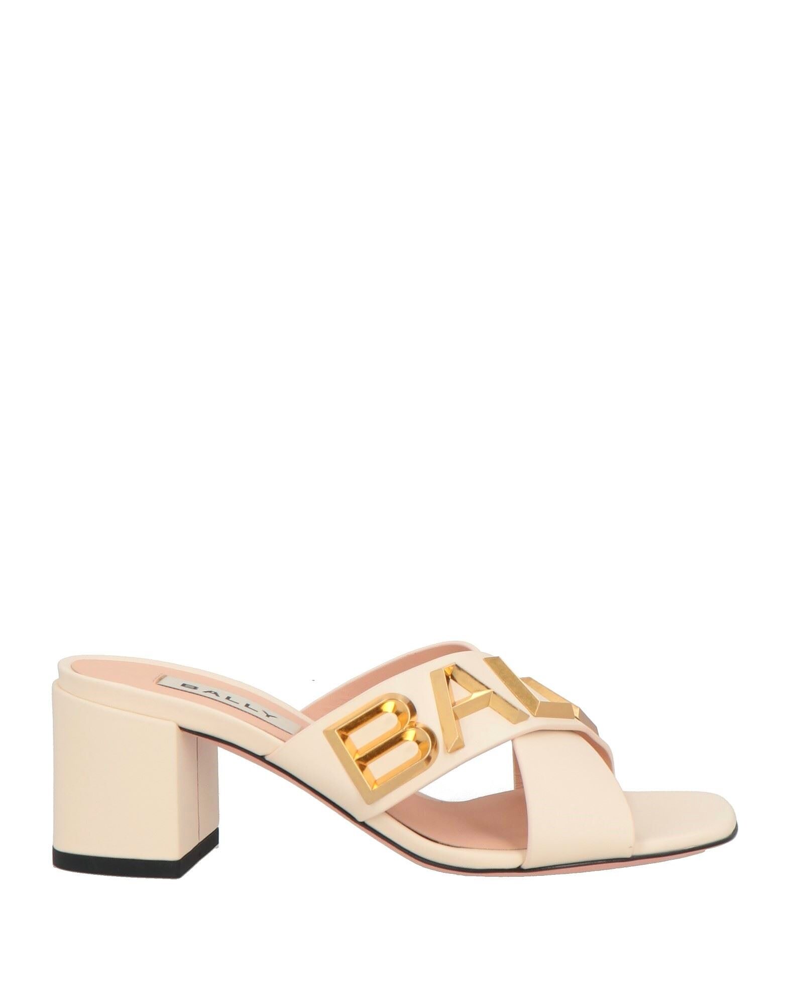 Сандалии Bally, айвори