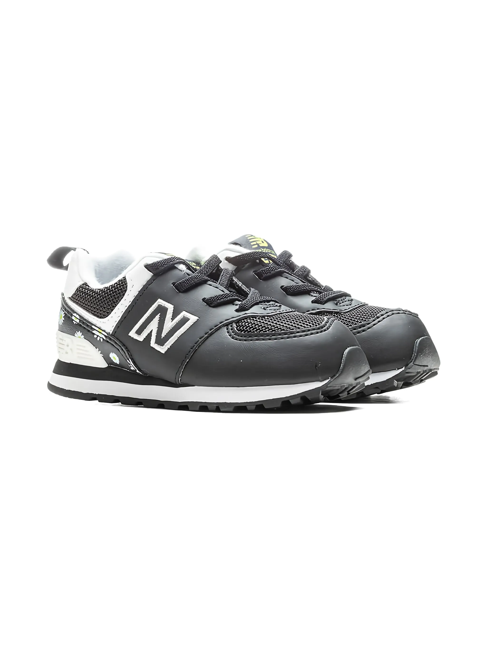 

Кроссовки 574 Bungee Black/Lemonade New Balance, черный