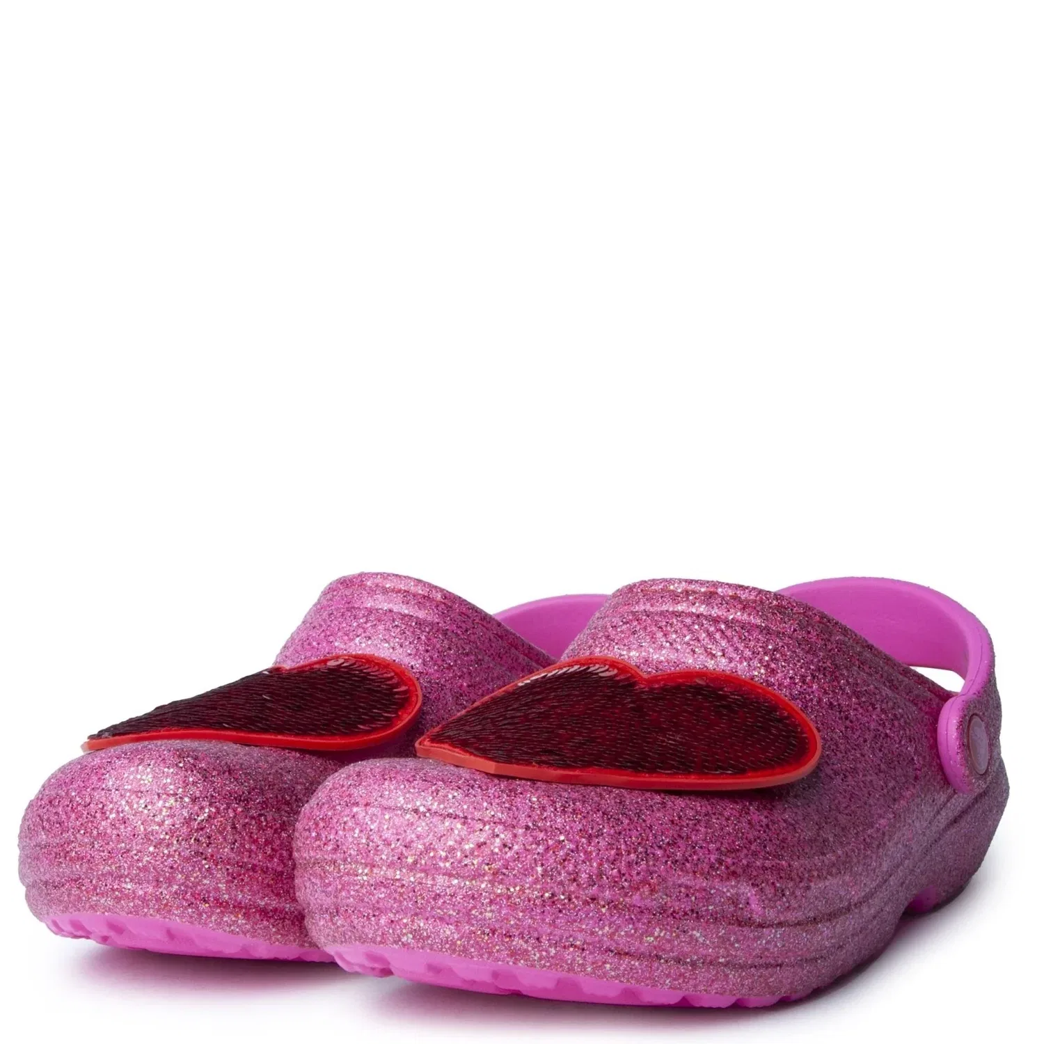Crocs Classic Lined 208385-6EN Clog USPink Glitter Fuzzy Liner JAX1180 — фото 2