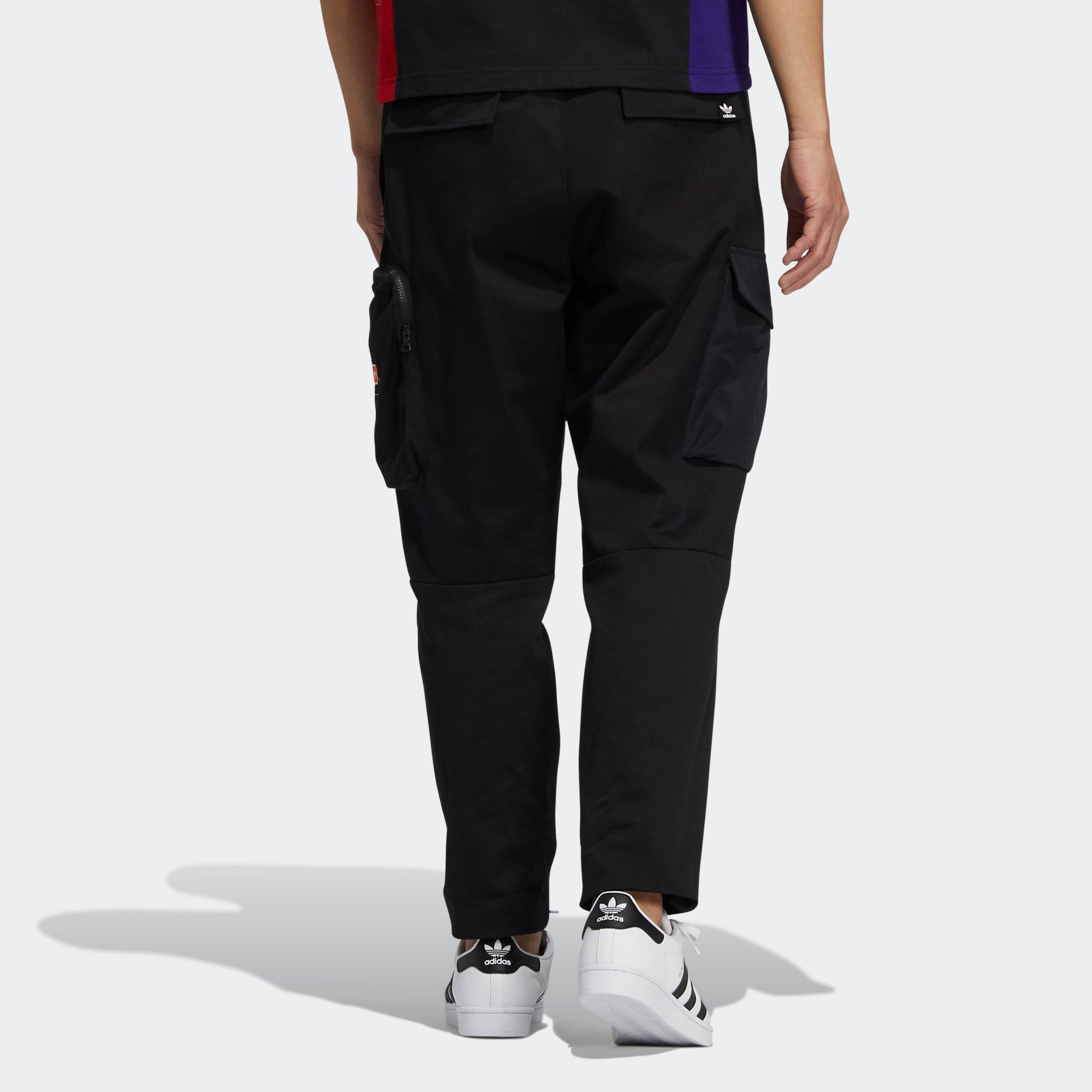 Повседневные брюки adidas originals Mr Track Pant Casual Breathable Sports Cargo Pants Black HC0377 — фото 3