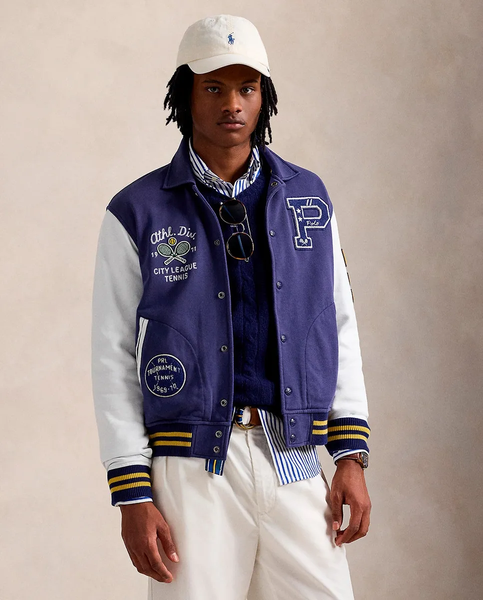 

Мужская куртка в студенческом стиле Polo Ralph Lauren, мультиколор