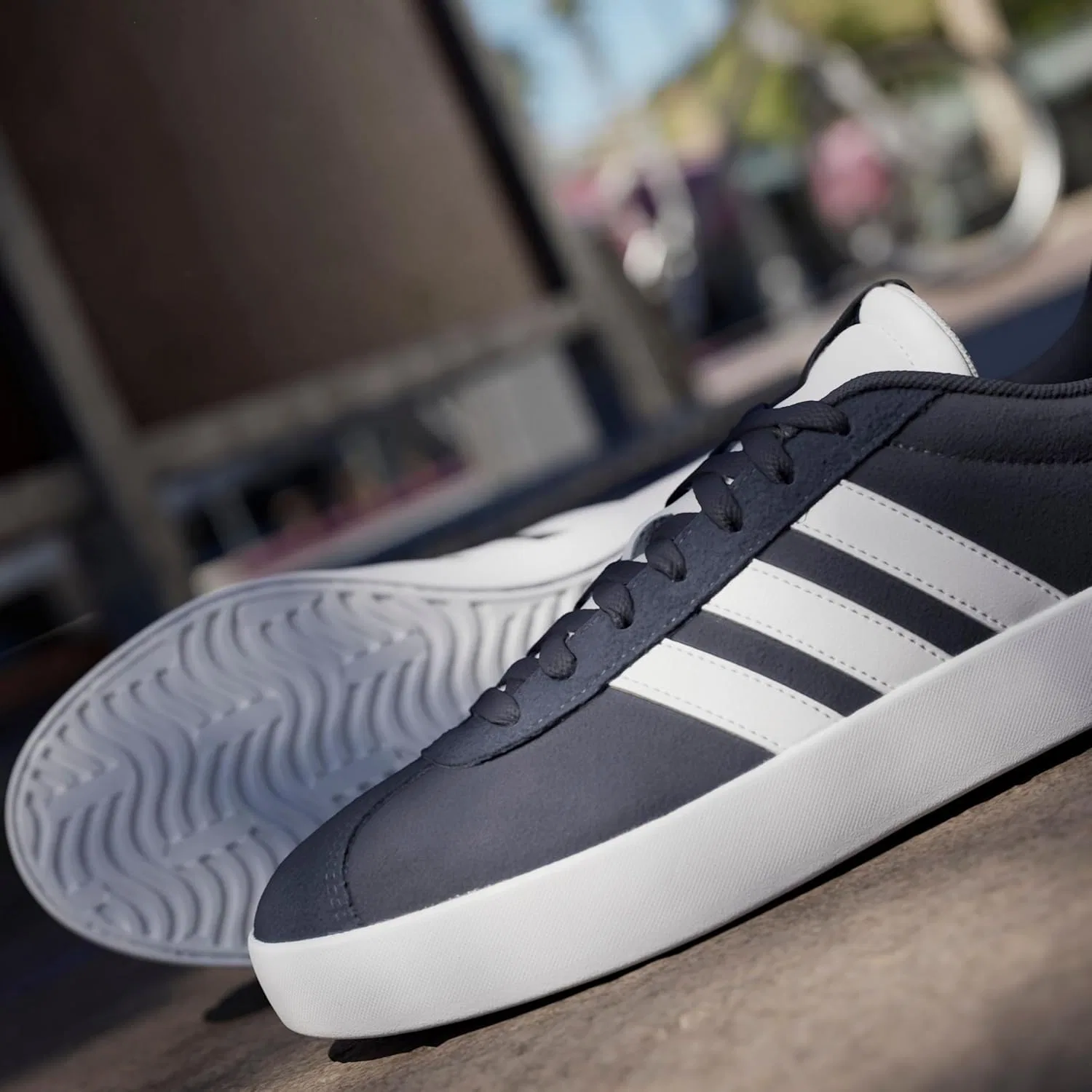 Кроссовки мужские adidas, цвет Legend Ink Cloud White Cloud White — фото 2