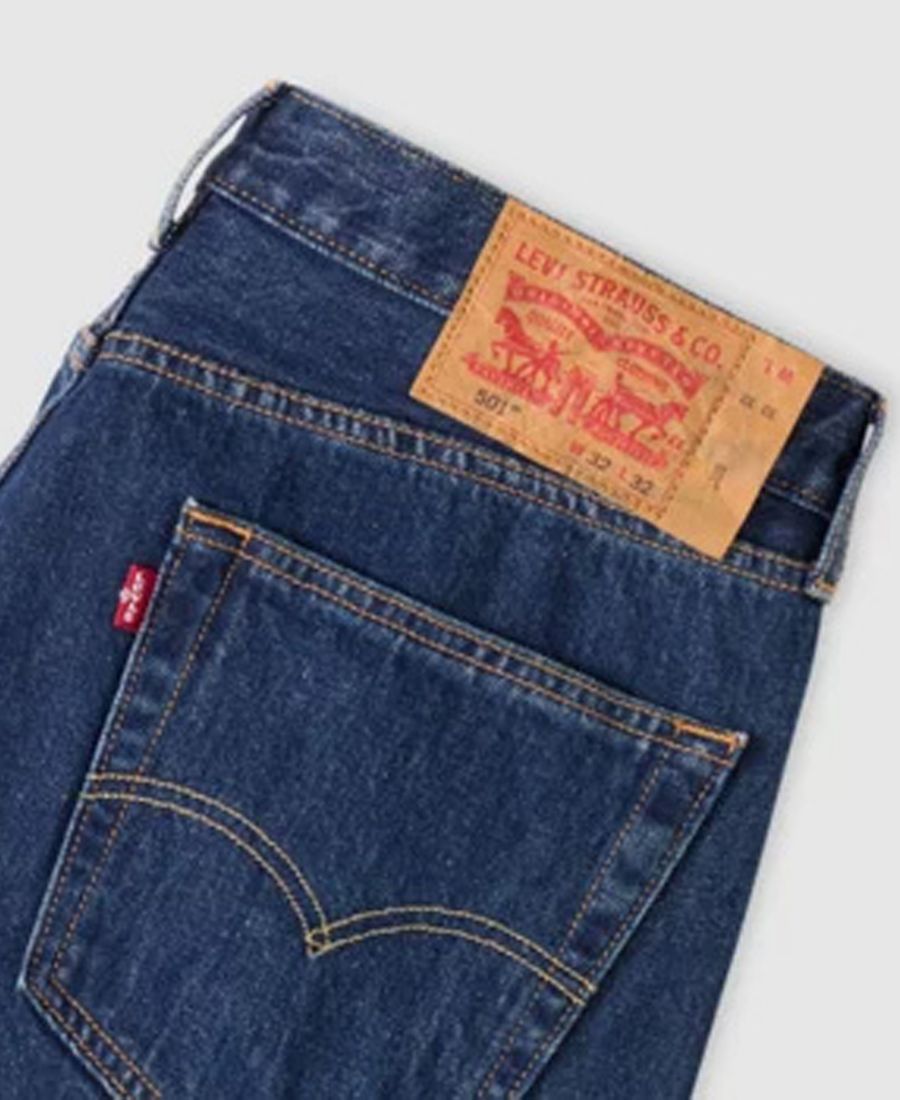 Мужские джинсы прямого кроя 501 в стиле 90-х Levi's, Lost coaster — фото 3