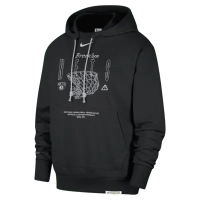 

Худи Nike Brooklyn Nets Standard Issue, черный