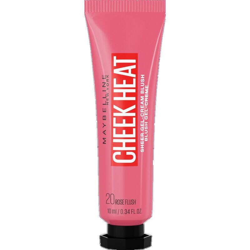 

Румяна Cheek Heat № 20 Rose Flush Maybelline New York, 10 ml
