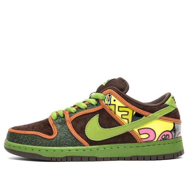 

Кроссовки sb dunk low Nike, коричневый
