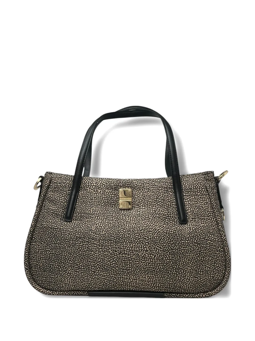 

Сумка-тоут среднего размера с принтом Borbonese, нейтральный