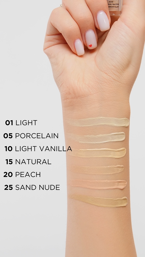 Кремовый камуфляжный консилер Wonder Match 24 часа. Eveline Cosmetics, atspalvis 01 light neutral 7 мл — фото 3