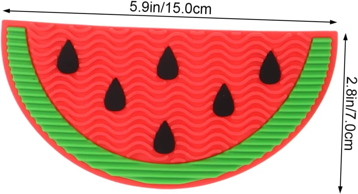 Коврик для чистки кистей Silicone Makeup Brush Cleaner Mat KAILIKETIY, 2 шт — фото 2