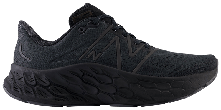

Кроссовки New Balance Fresh Foam X More v4 'Triple Black', черный