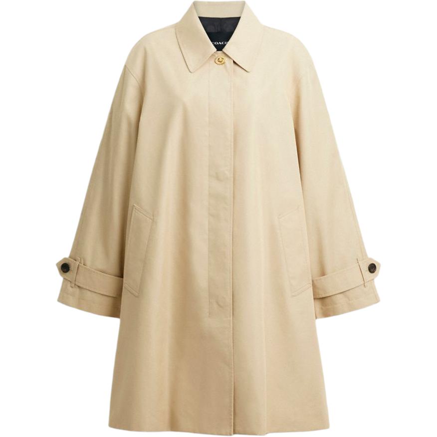 

COACH Женское пальто цвета хаки, Khaki
