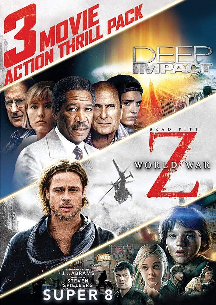 

Диск DVD 3 Movie Action Thrill Pack