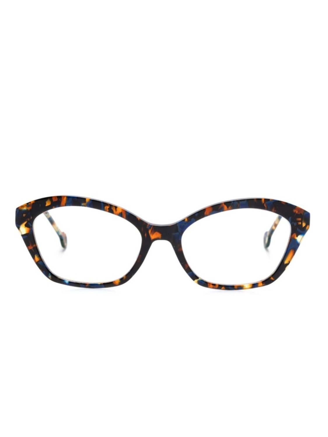 

L.A. EYEWORKS очки Pancake, коричневый