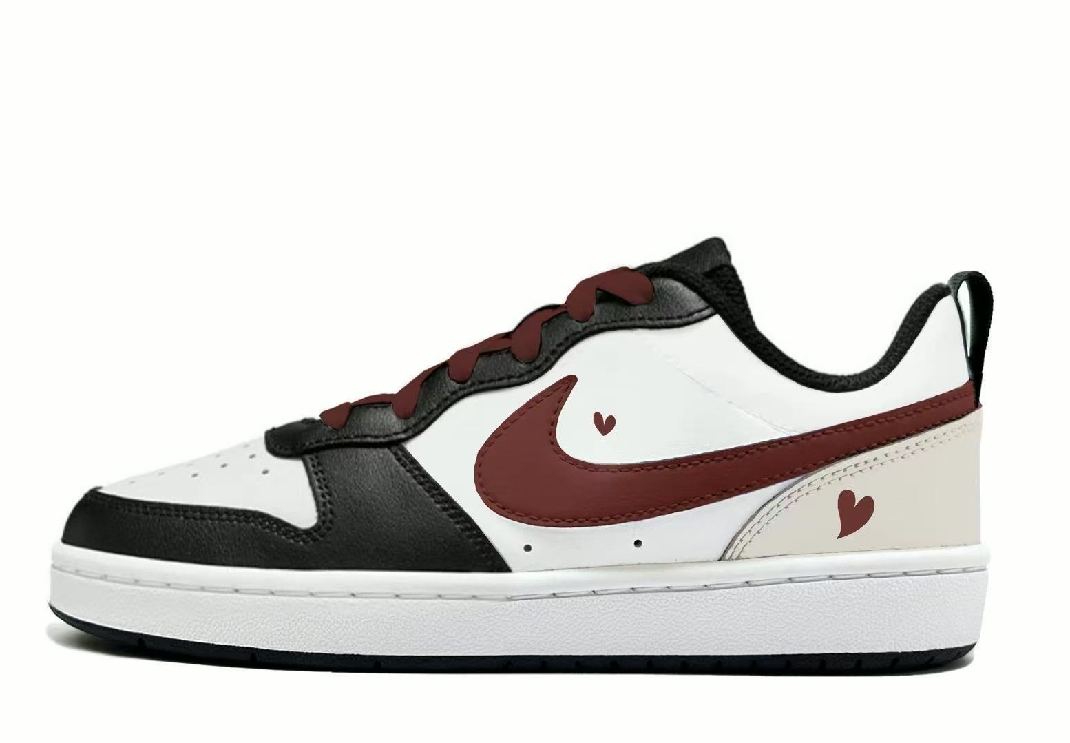 

Court Borough устойчивые к истиранию лоу-топ детские скейтбординг кроссовки unisex Nike, желтый