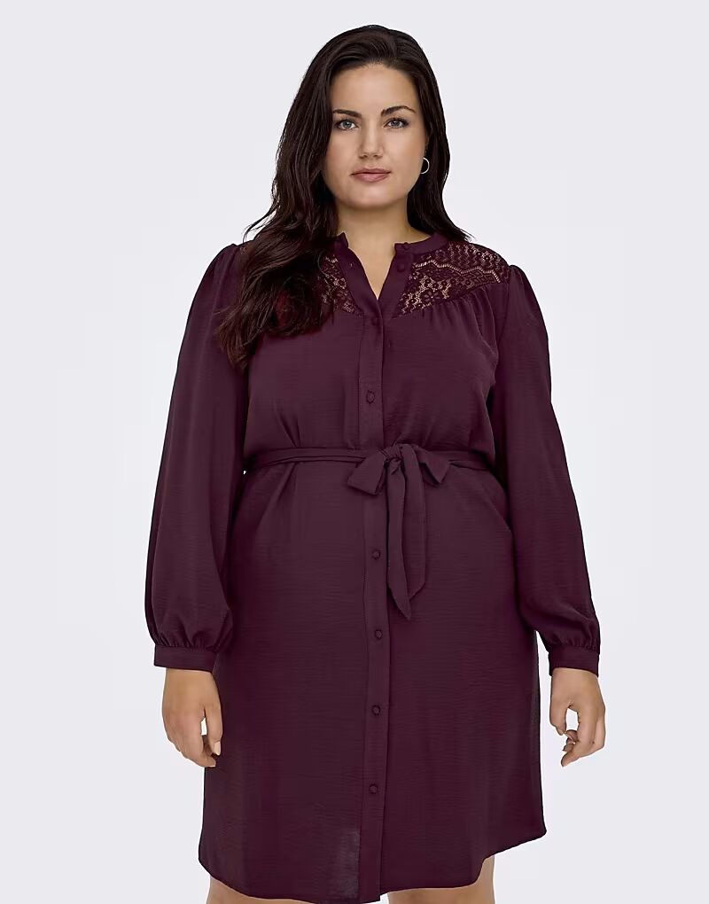 

Платье ONLY Curve Lace в цвете «виндзор»