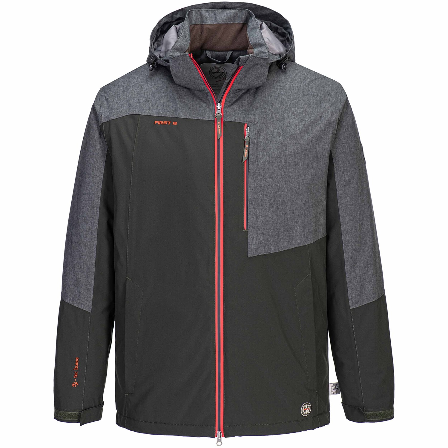 

Куртка First B Funktionsjacke, цвет olive/anthra
