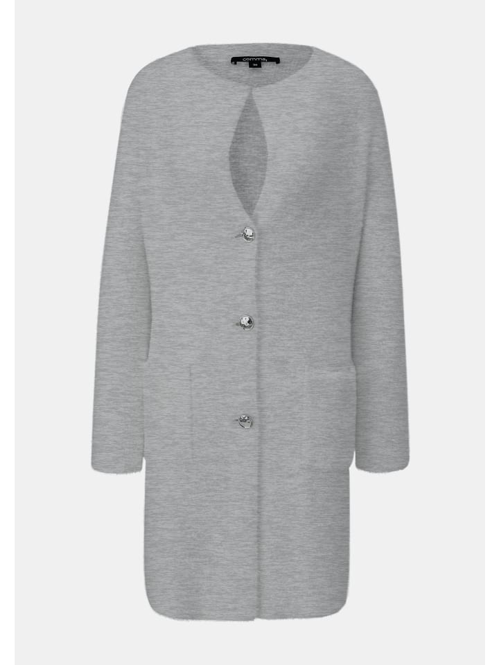 

Кардиган comma Strickjacke langarm, серый