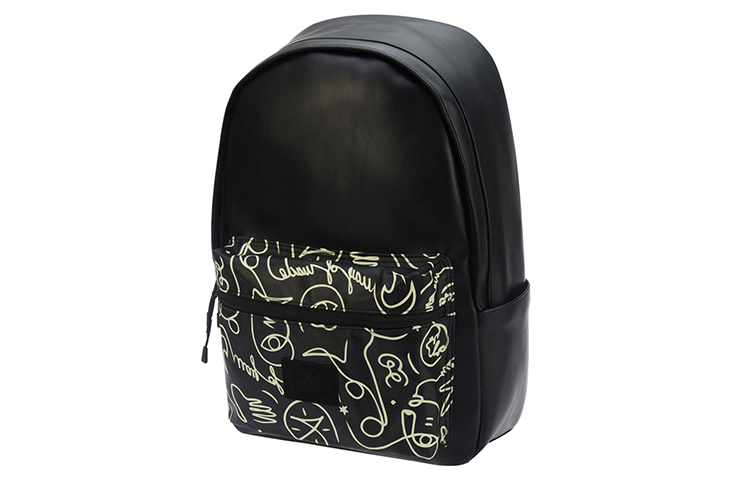 

LINING Холщовый рюкзак унисекс чёрный, Black