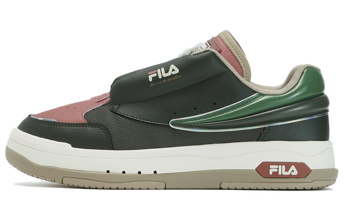 

Кроссовки FILA Mix Skateboard Shoes Men Low-Top Green White, Белый, Кроссовки FILA Mix Skateboard Shoes Men Low-Top Green White
