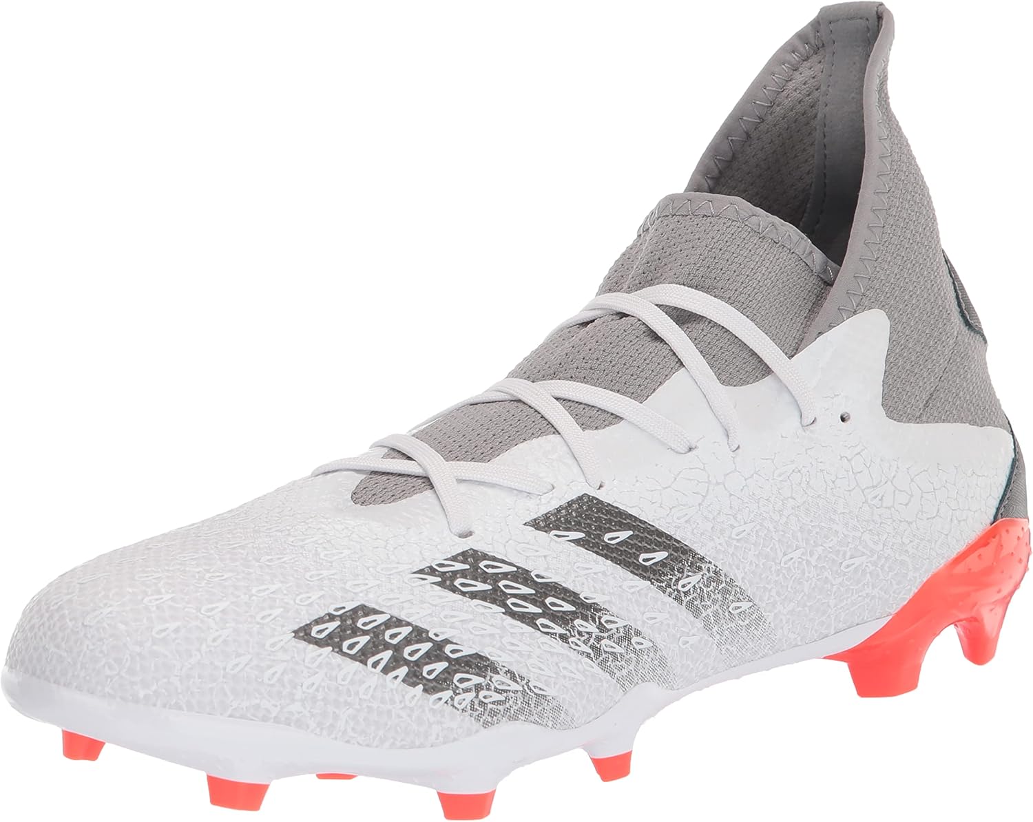 

Футбольные бутсы для твердого покрытия adidas Predator Freak .3 без шнурков, мужские, белый/красный