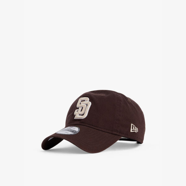 

Бейсболка из хлопчатобумажной саржи San Diego Padres 9twenty New Era, коричневый