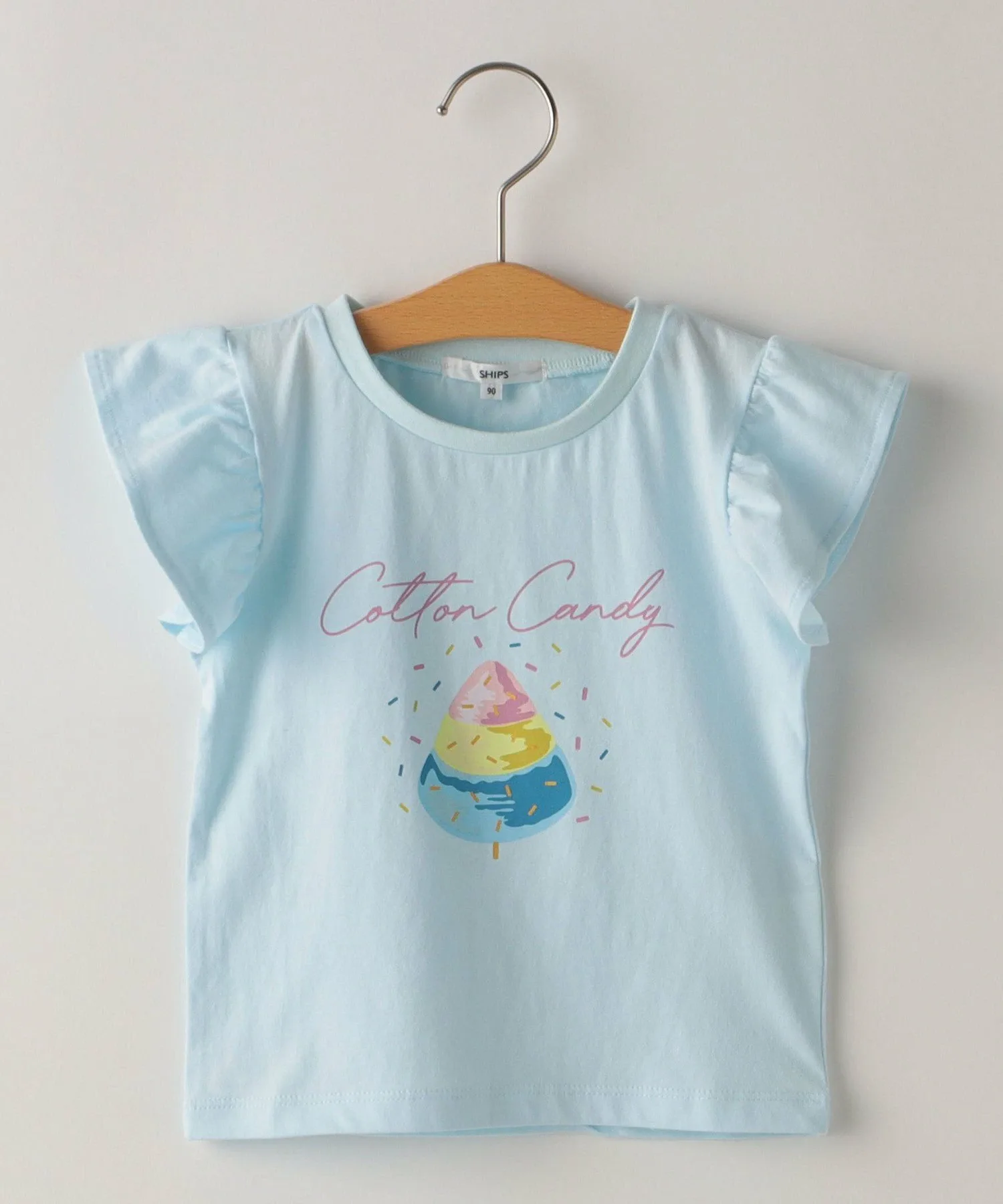 Детская футболка с коротким рукавом "Cotton Candy": 80-90 см SHIPS KIDS, Saxe Blue
