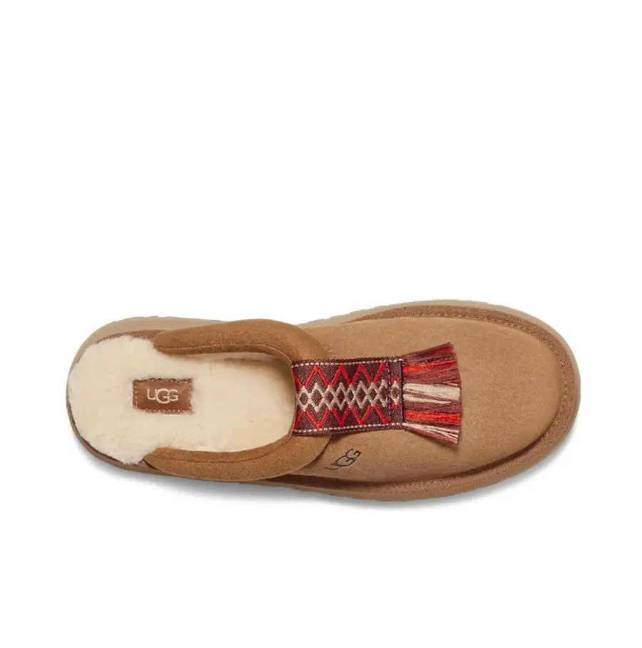 Кроссовки (WMNS) UGG Tazzle Slipper 'Chestnut', желто-коричневый — фото 3