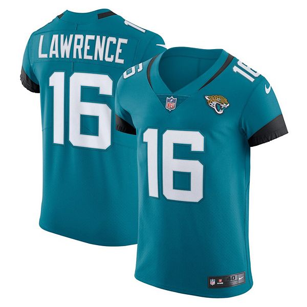 

Мужская футболка Trevor Lawrence Teal Jacksonville Jaguars Vapor Elite Nike