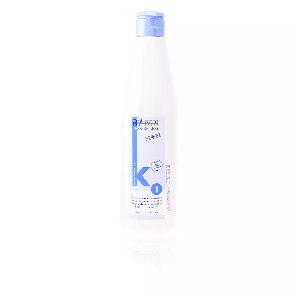 

Шампунь Keratin shot maintenance shampoo Salerm, 500 мл.