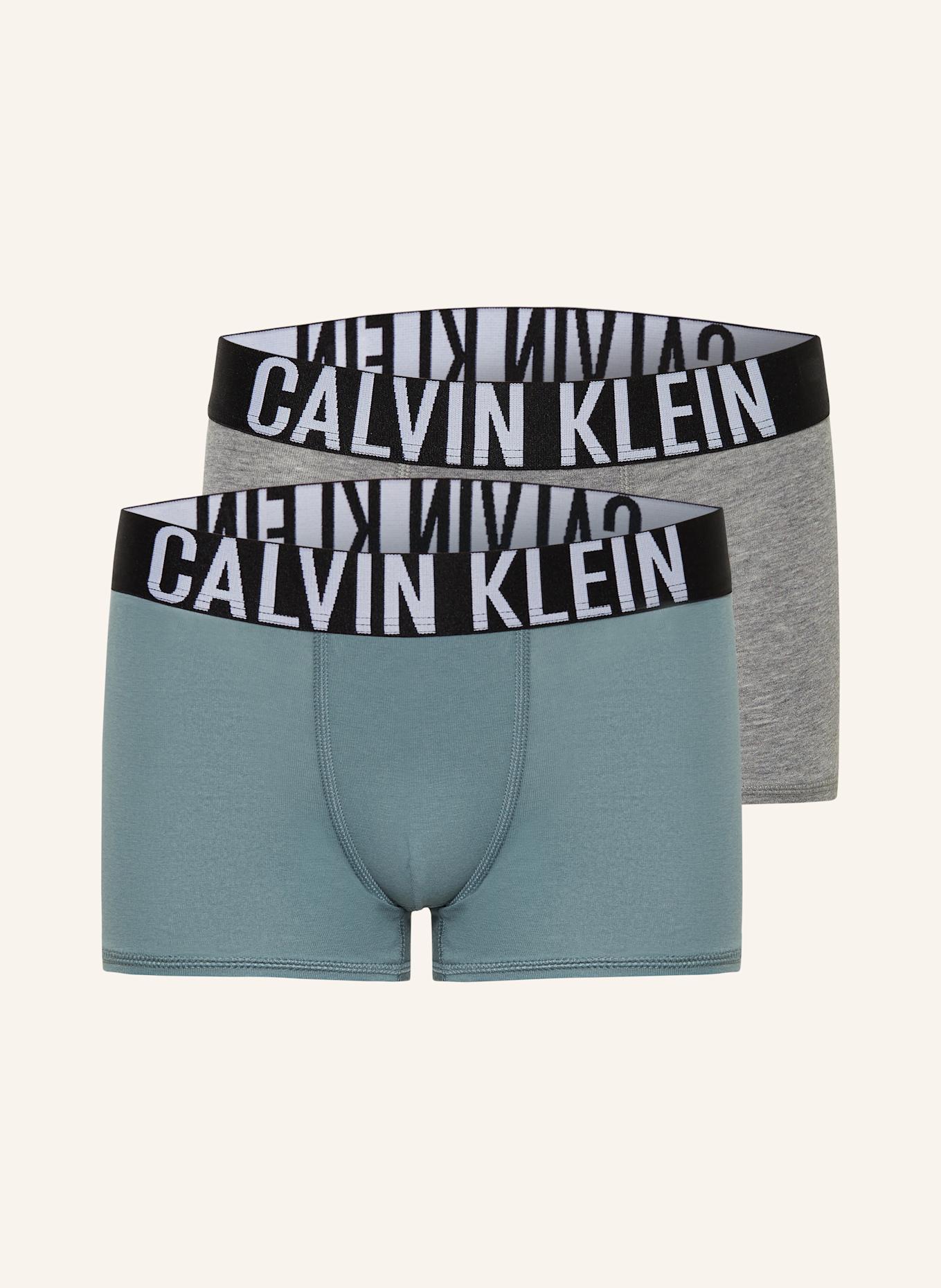 

Комплект из 2 пар трусов-боксеров Calvin Klein, мультиколор