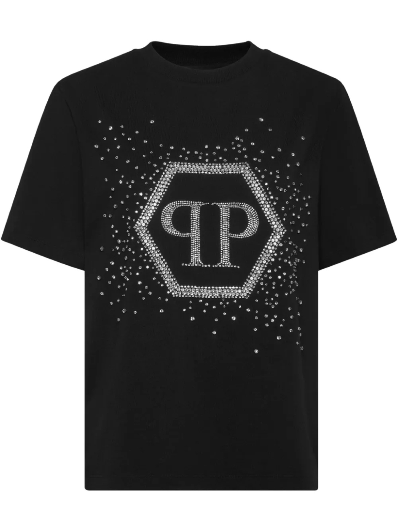 

Philipp Plein футболка Hexagon, черный