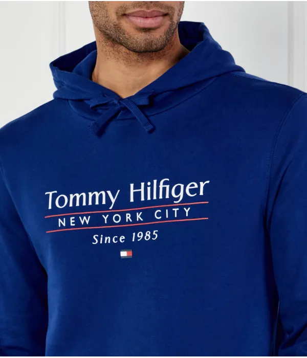 Толстовка Regular fit Tommy Hilfiger, синий — фото 4