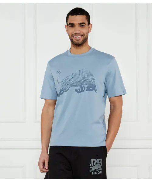 

Футболка dricard_rb Relaxed fit Hugo, синий